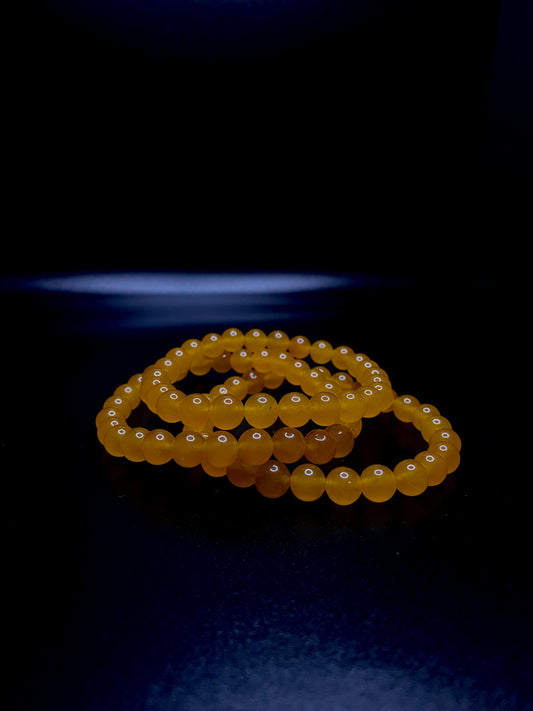 mango yellow jade stone