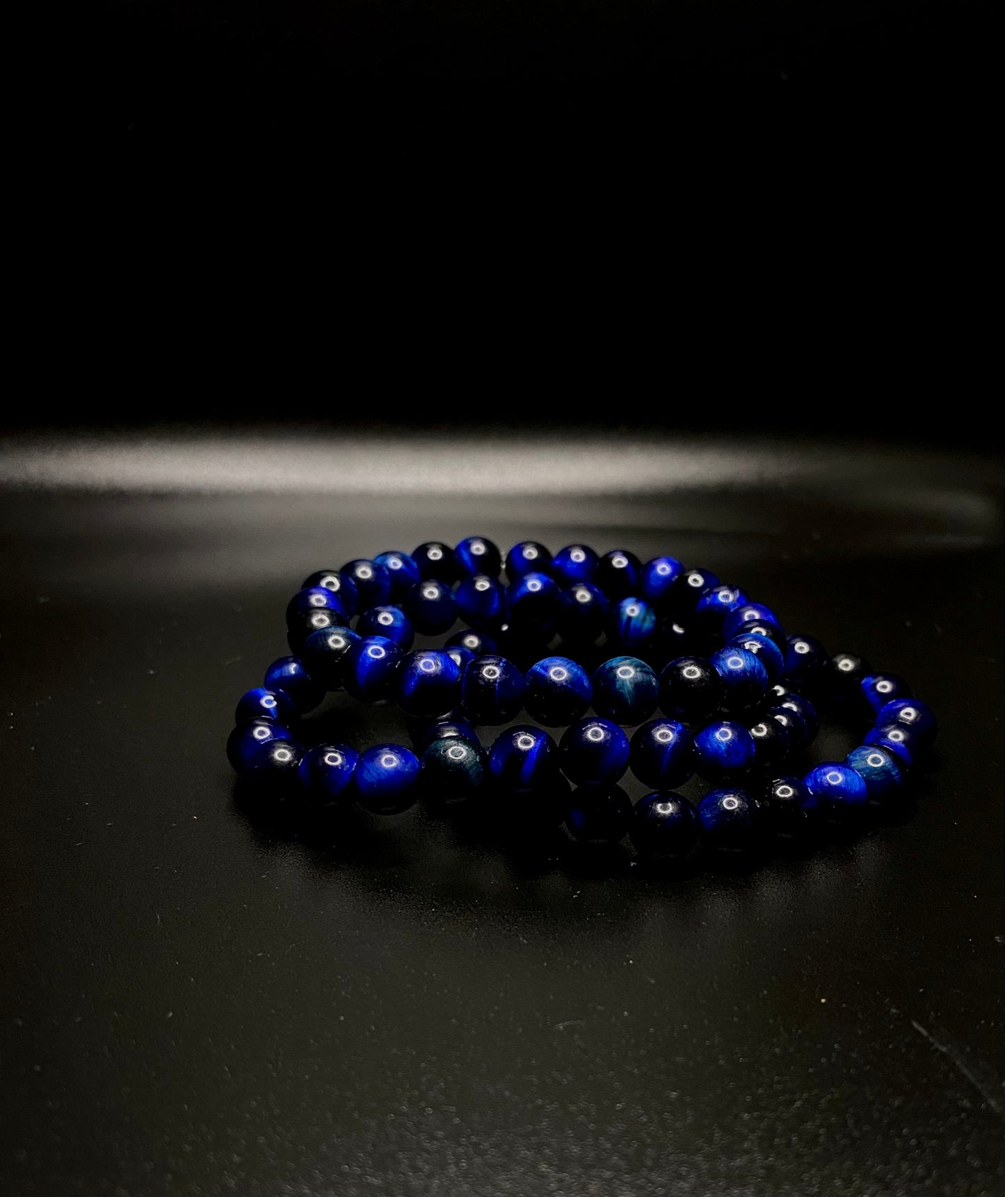 navy blue tiger eye